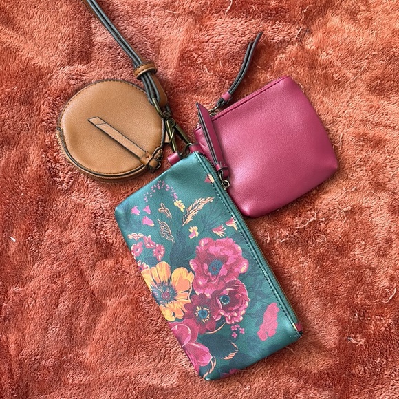 Handbags - Floral Multi-Color Women's Bag Set